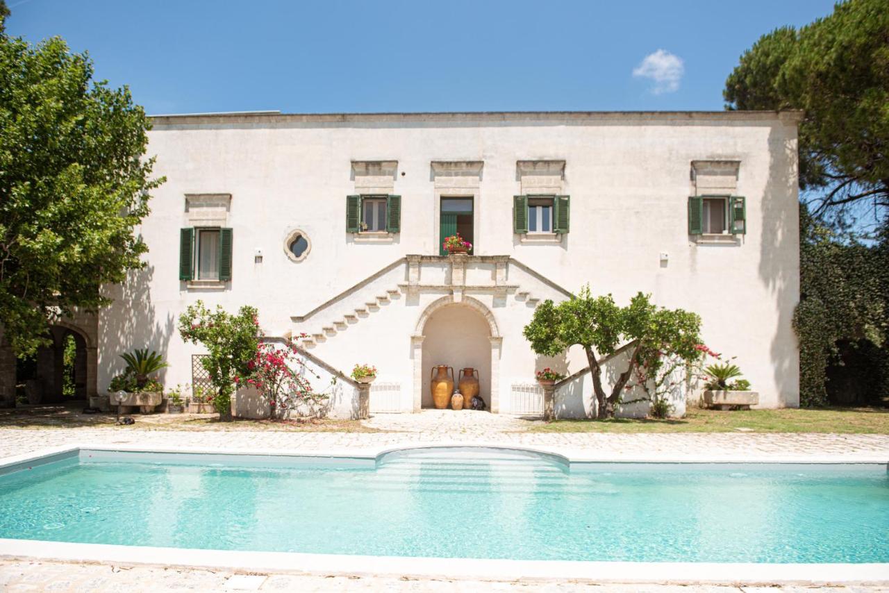 Villa Encantamiento - Dimora Gelsomino - Masseria Storica Nel Cuore Della Puglia Con Piscina Latiano Экстерьер фото