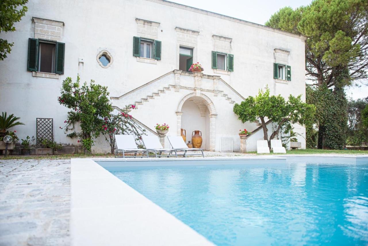 Villa Encantamiento - Dimora Gelsomino - Masseria Storica Nel Cuore Della Puglia Con Piscina Latiano Экстерьер фото